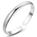999 Sterling Silver Plated, Glossy Heart Sutra Bracelet Sterling Silver