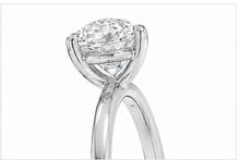 Solitaire Engagement Ring 14k Gold Lab Grown 2 Ct Oval Cut F VS1 Classic,IGI