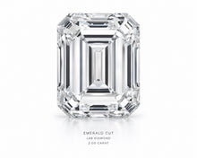 2 Carat Oval Emeral Lab-Grown Diamond Engagement Ring, 14K Gold, IGI