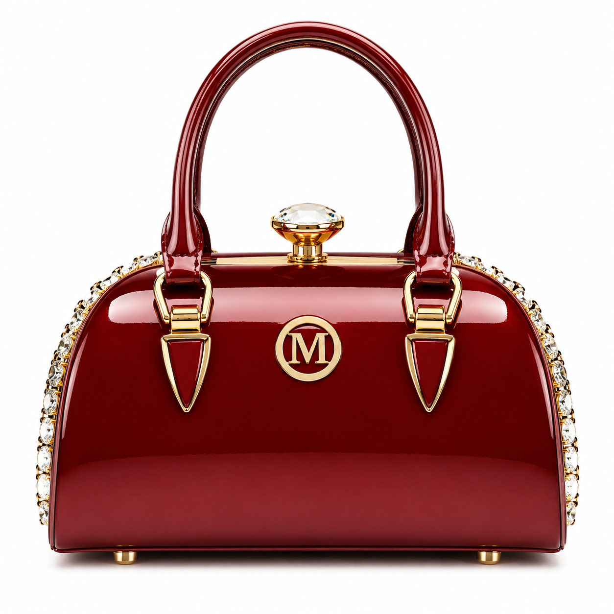👜 Women's Patent Leather Mini Handbag