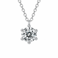 Trending 1 CT Necklace , Genuine 925 Sterling Silver, a real Sparkle