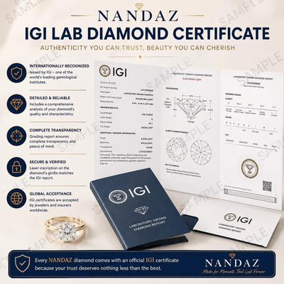 0.70 Ct Round Eternity Ring 14ct, Lab Grown Diamond IGI, Rose, White or Gold